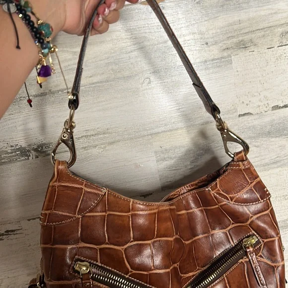 Dooney & Bourke Crocodile hobo bag - Picture 7 of 8